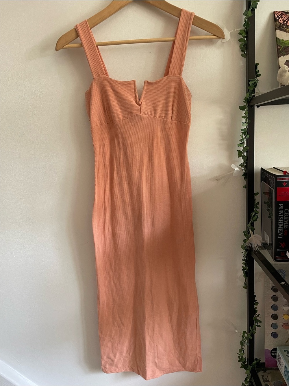 Peach Mermaidcore Romantic Clean Girl Orange Fairycore Coquette Spring Sundress
